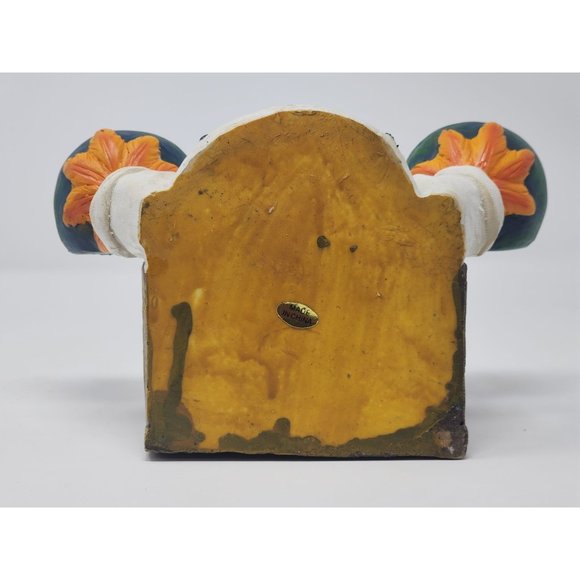 Vintage Ceramic Rooster Salt And Pepper Shaker And Napkin Holder‎ All In One - Picture 7 of 9